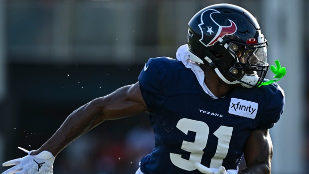 Houston Texans rookie running back Dameon Pierce